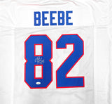 Buffalo Bills Don Beebe Autographed White Jersey JSA Stock #234531