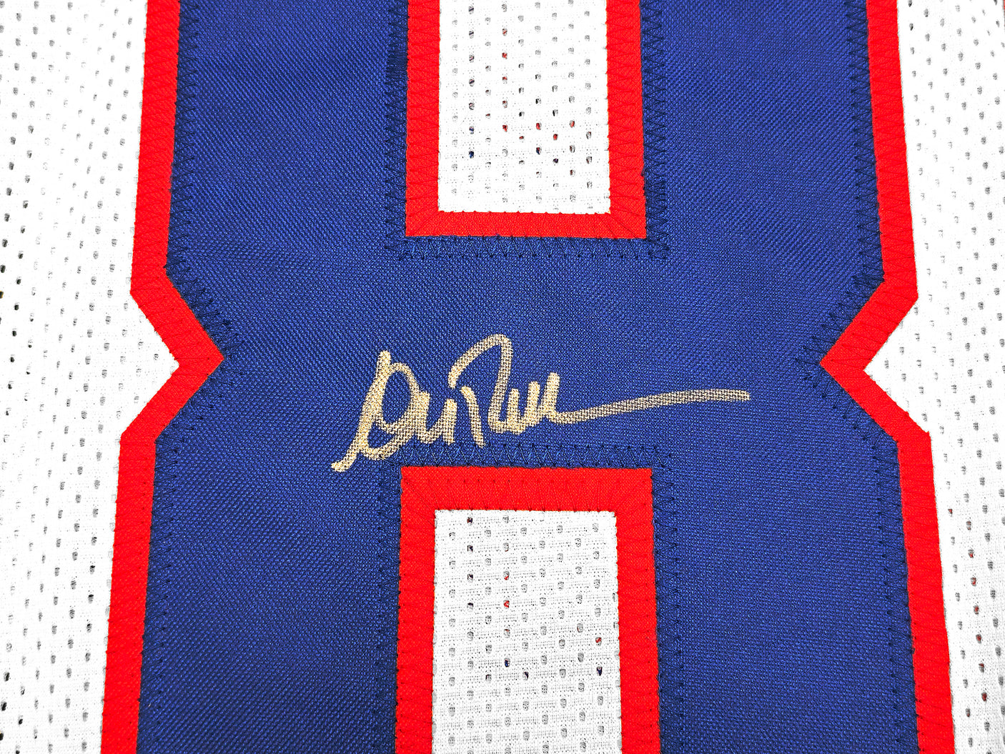 Buffalo Bills Andre Reed Autographed White Jersey JSA Stock #234557