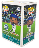 Ken Griffey Jr. Autographed Funko Pop Vinyl Figurine #24 Safeco Field Exclusive Seattle Mariners Beckett BAS Witness Stock #234579