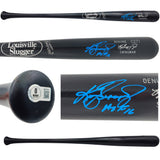 Ken Griffey Jr. Autographed Black Louisville Slugger Player Model C271 Swingman Baseball Bat Seattle Mariners (Scratches) "HOF 16" Beckett BAS Witness Stock #234588