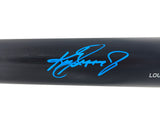 Ken Griffey Jr. Autographed Black Louisville Slugger Pro Stock Baseball Bat Seattle Mariners Beckett BAS Witness Stock #234586