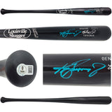 Ken Griffey Jr. Autographed Black Louisville Slugger Player Model C271 Swingman Baseball Bat Seattle Mariners (Scratches) Beckett BAS Witness Stock #234590