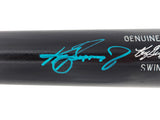 Ken Griffey Jr. Autographed Black Louisville Slugger Player Model C271 Swingman Baseball Bat Seattle Mariners (Scratches) Beckett BAS Witness Stock #234590