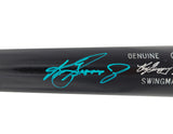 Ken Griffey Jr. Autographed Black Louisville Slugger Player Model C271 Swingman Baseball Bat Seattle Mariners (Scratches) Beckett BAS Witness Stock #234591