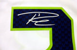 Seattle Seahawks Russell Wilson Autographed White Nike Twill Jersey Size XXL RW Holo Stock #71435