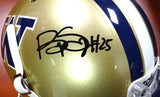 Bishop Sankey Autographed Schutt UW Huskies Full Size Authentic Helmet MCS Holo #40374
