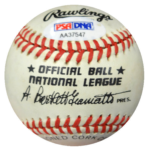 Ewell Blackwell Autographed Official NL Baseball New York Yankees, Cincinnati Reds PSA/DNA #AA37547