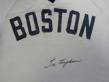 Boston Red Sox Tex Hughson Autographed Gray Jersey PSA/DNA #W07517