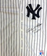 New York Yankees Enos "Country" Slaughter Autographed White Jersey "HOF 7-28-85" PSA/DNA #V11324