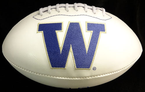 Jake Locker Autographed White Logo Football Washington Huskies PSA/DNA Stock #53221