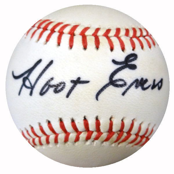 Hoot Evers Autographed Official NL Baseball Detroit Tigers PSA/DNA #Y29684