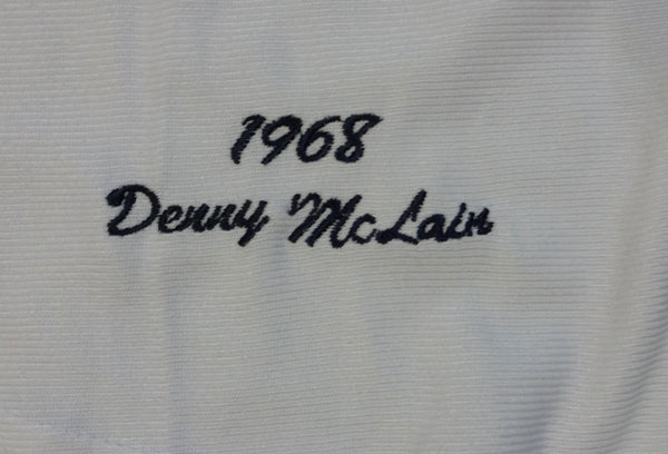 Detroit Tigers Denny McLain Autographed White Mitchell & Ness Jersey "CY 68-69" PSA/DNA #AA37144