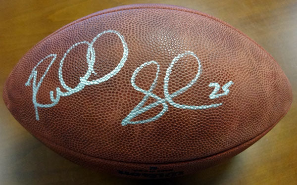 Richard Sherman Autographed Super Bowl Leather Football Seattle Seahawks RS Holo Stock #86601