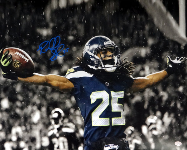 Richard Sherman Autographed 16x20 Photo Seattle Seahawks RS Holo Stock #71539