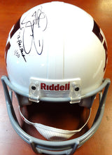 Johnny Manziel Autographed Texas A&M Aggies Helmet "12 Heisman" #1/50 Panini Holo #PA28304