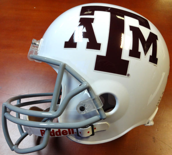 Johnny Manziel Autographed Texas A&M Aggies Helmet "12 Heisman" #1/50 Panini Holo #PA28304