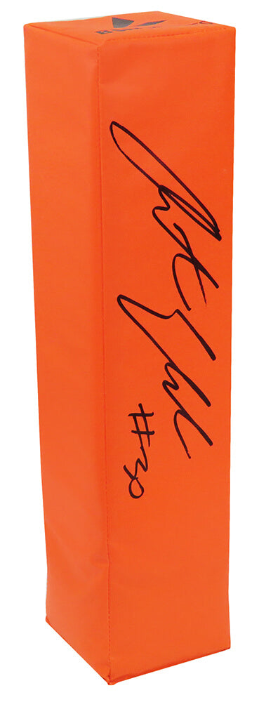 Austin Ekeler Signed BSN Orange Endzone Football Pylon