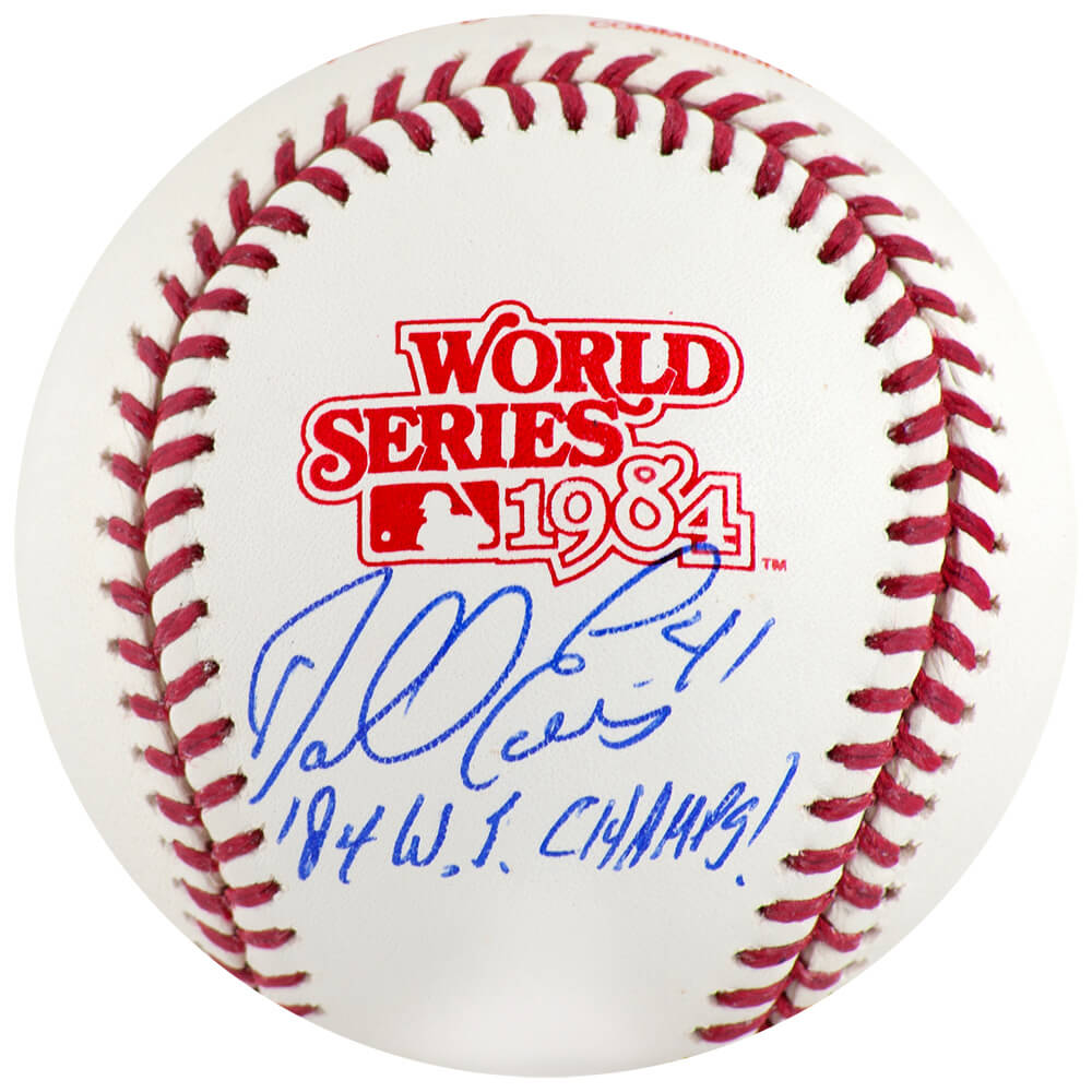 Darrell Evans Signed Rawlings 1984 World Series (Detroit Tigers) Baseball w/84 WS Champs