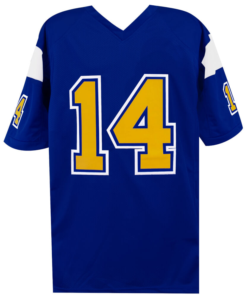 Dan Fouts Signed Navy Throwback Custom Football Jersey