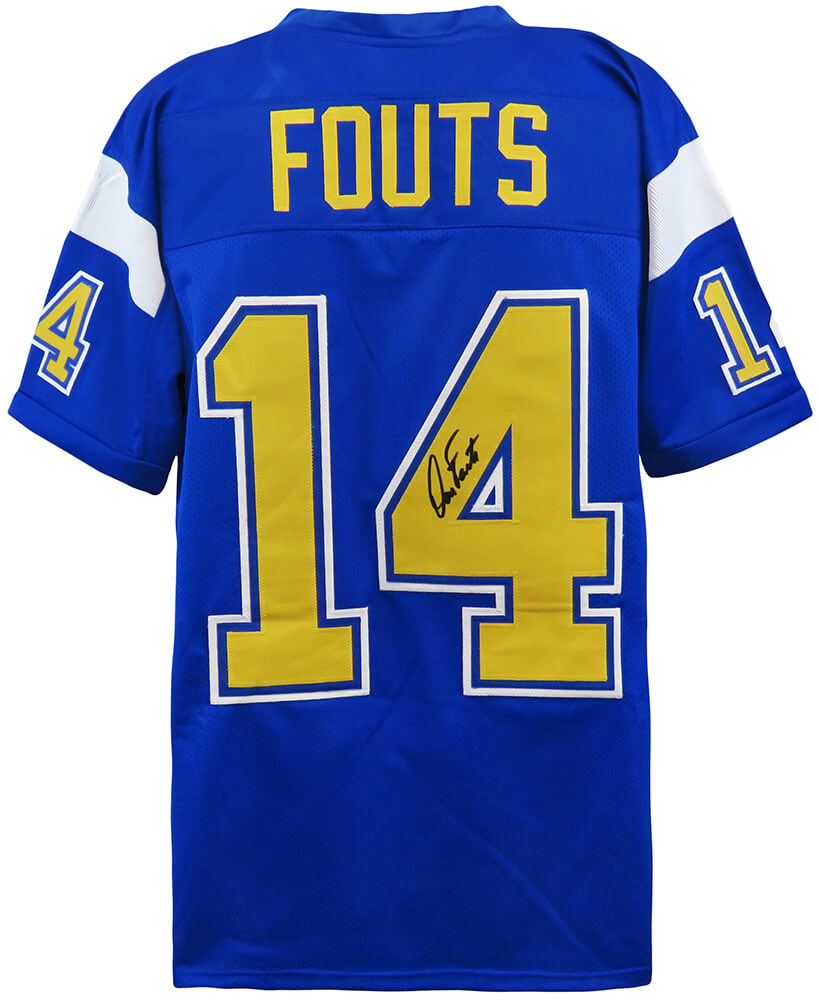 Dan Fouts Signed Navy Throwback Custom Football Jersey