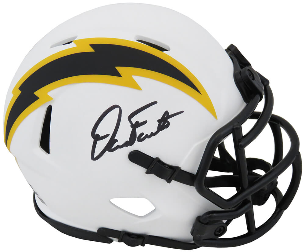 Dan Fouts Signed Chargers Lunar Eclipse Riddell Speed Mini Helmet