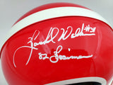 Herschel Walker Autographed Georgia Bulldogs Red Full Size Authentic Proline Helmet "82 Heisman" Beckett BAS Stock #185882