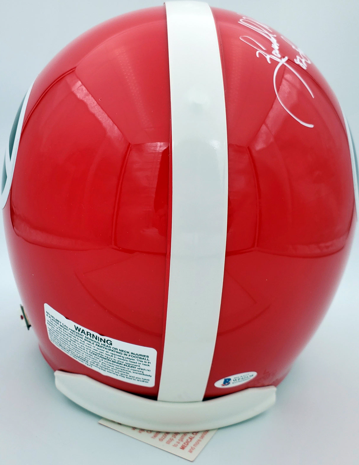 Herschel Walker Autographed Georgia Bulldogs Red Full Size Authentic Proline Helmet "82 Heisman" Beckett BAS Stock #185882