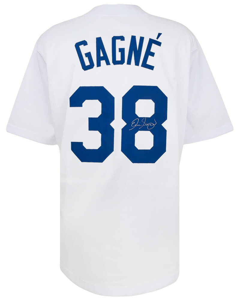 Eric Gagne Signed White Custom Baseball Jersey