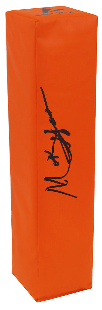 Mark Gastineau Signed BSN Orange Football Endzone Pylon