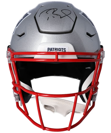 Tom Brady Autographed New England Patriots Authentic Speedflex Helmet Fanatics