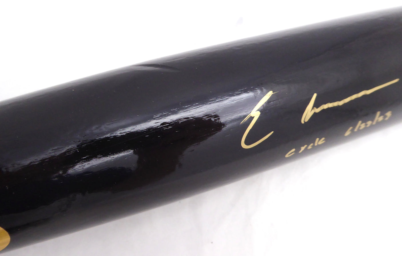 Elly De La Cruz Autographed B45 Bat Cincinnati Reds "Cycle 6/23/23" Beckett BAS QR #W529975