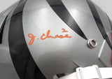 Ja'Marr Chase Autographed Flash Speed Replica Full Size Helmet Cincinnati Bengals Beckett BAS Witness #WU15534