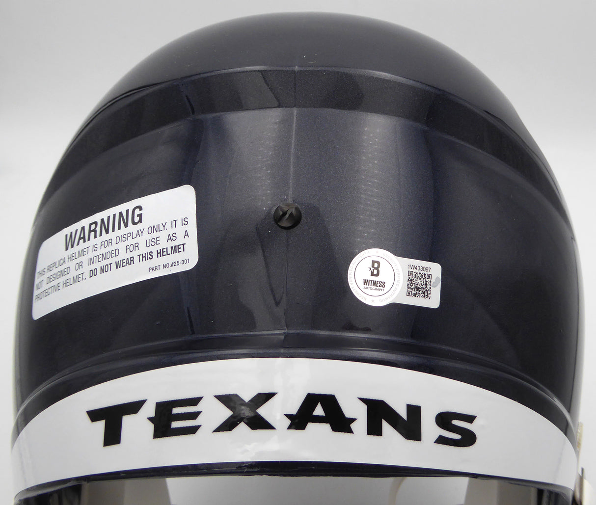 Nico Collins Autographed Speed Replica Full Size Helmet Houston Texans Beckett BAS Witness #1W433097