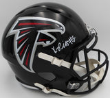 Kyle Pitts Autographed Speed Replica Full Size Helmet Atlanta Falcons Beckett BAS Witness #WL14604