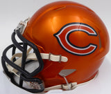 Justin Fields Autographed Chicago Bears Flash Orange Mini Helmet Beckett BAS QR #W176148