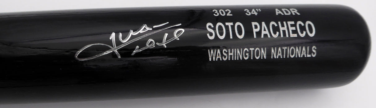 Juan Soto Autographed Rawlings Bat New York Mets, Washington Nationals Beckett BAS QR #WK67539