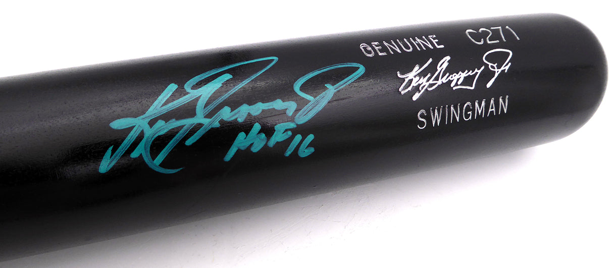 Ken Griffey Jr. Autographed Louisville Slugger Bat Seattle Mariners "HOF 16" Beckett BAS QR #2W278204