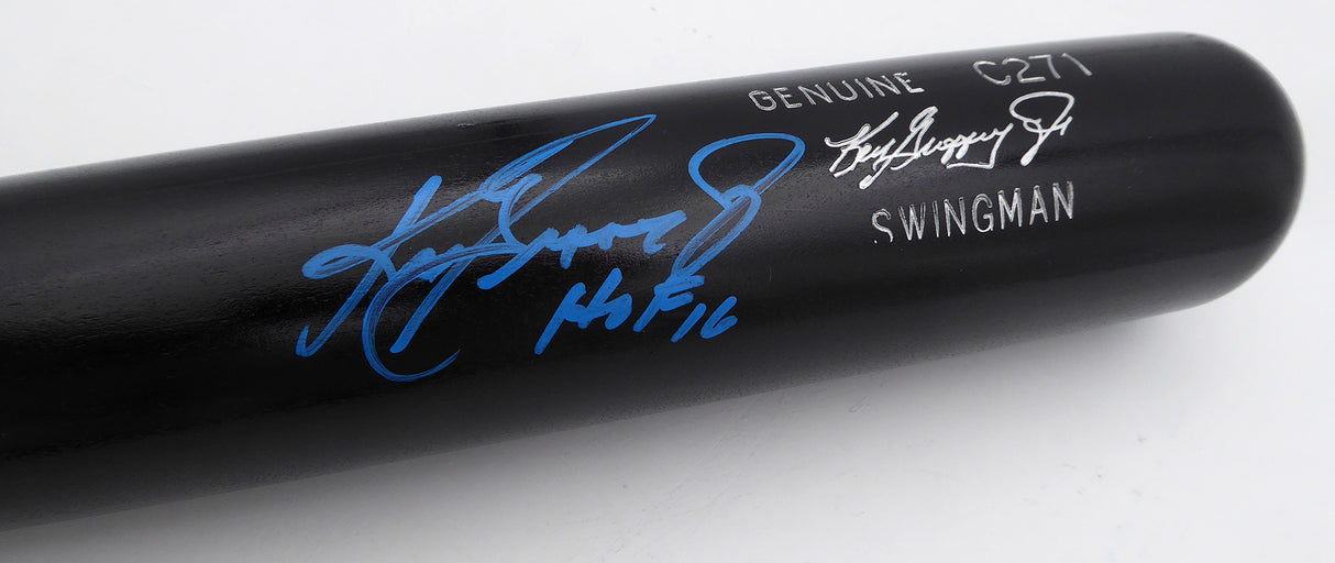 Ken Griffey Jr. Autographed Louisville Slugger Bat Seattle Mariners "HOF 16" Beckett BAS QR #2W278220