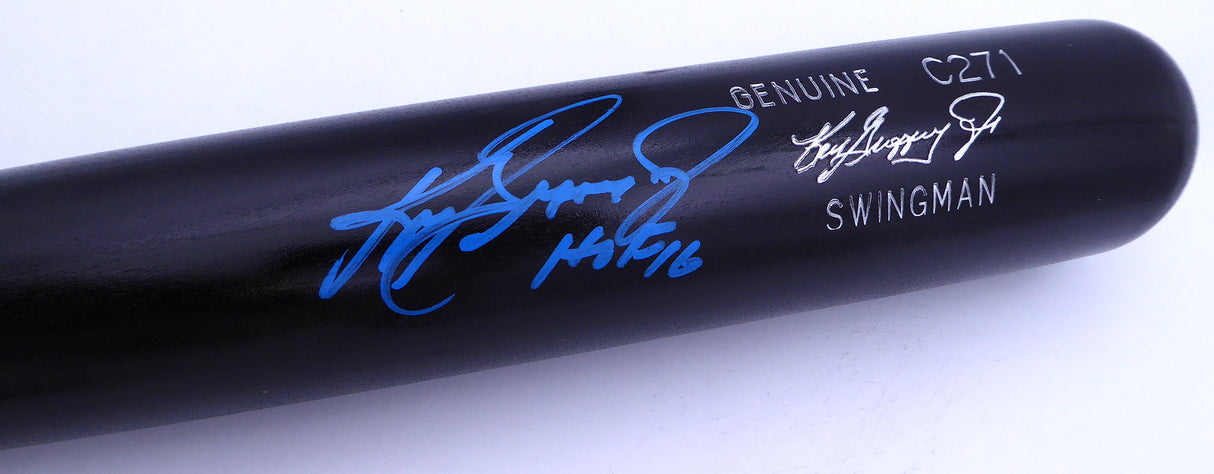 Ken Griffey Jr. Autographed Louisville Slugger Bat Seattle Mariners "HOF 16" Beckett BAS QR #2W278221