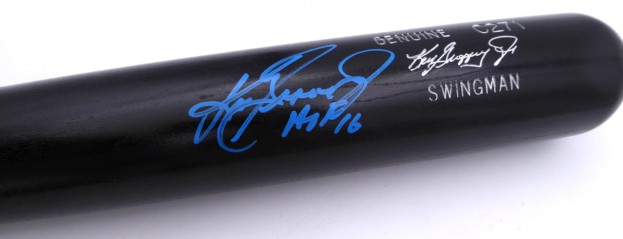 Ken Griffey Jr. Autographed Louisville Slugger Bat Seattle Mariners "HOF 16" Beckett BAS QR #2W278222