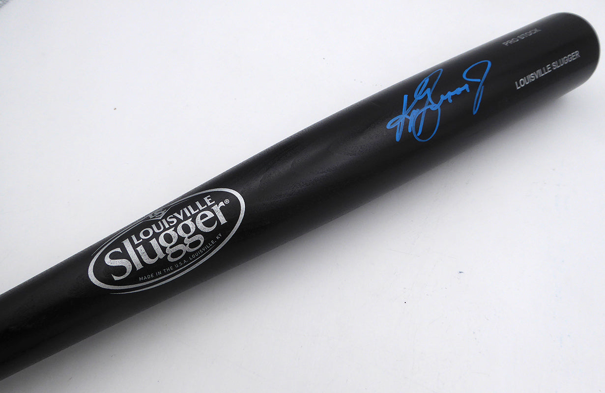 Ken Griffey Jr. Autographed Louisville Slugger Bat Seattle Mariners Beckett BAS QR #2W278183