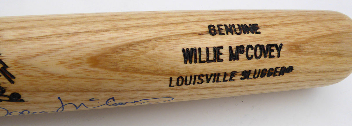 Willie McCovey Autographed Louisville Slugger Bat San Francisco Giants "521" Beckett BAS QR #BM96281