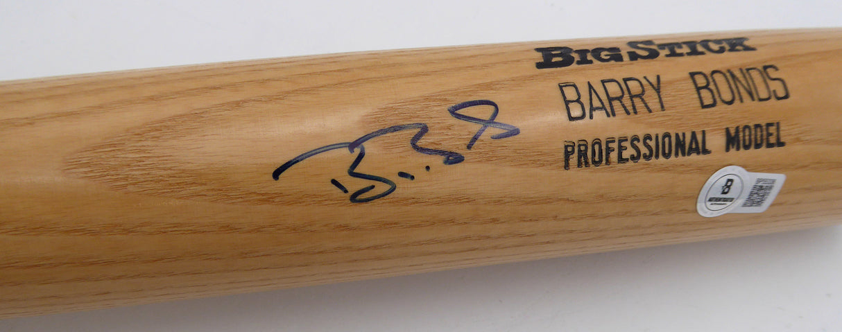 Barry Bonds Autographed Rawlings Bat San Francisco Giants Beckett BAS QR #BP55338