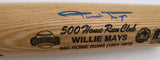 Willie Mays Autographed Louisville Slugger 500 Home Run Bat San Francisco Giants Beckett BAS QR #AE08314