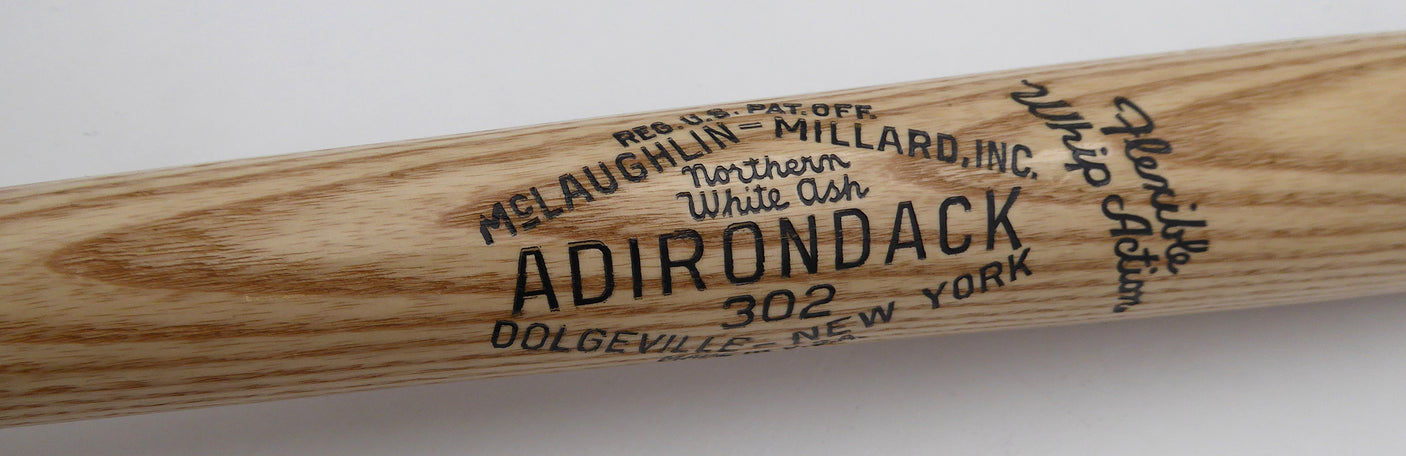 Willie Mays Autographed Adirondack Bat San Francisco Giants Beckett BAS QR #AE08312