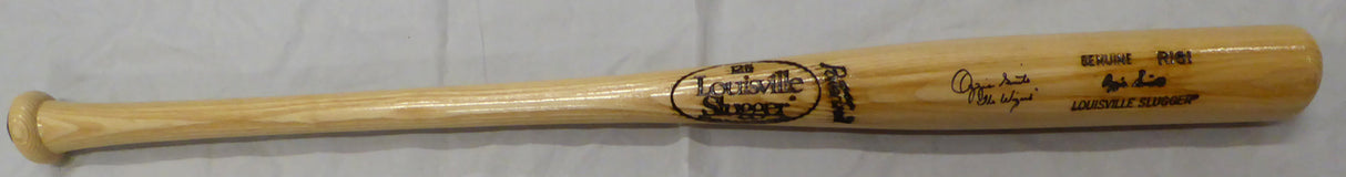 Ozzie Smith Autographed Louisville Slugger Bat St. Louis Cardinals "The Wizard" MLB Holo #VS684865