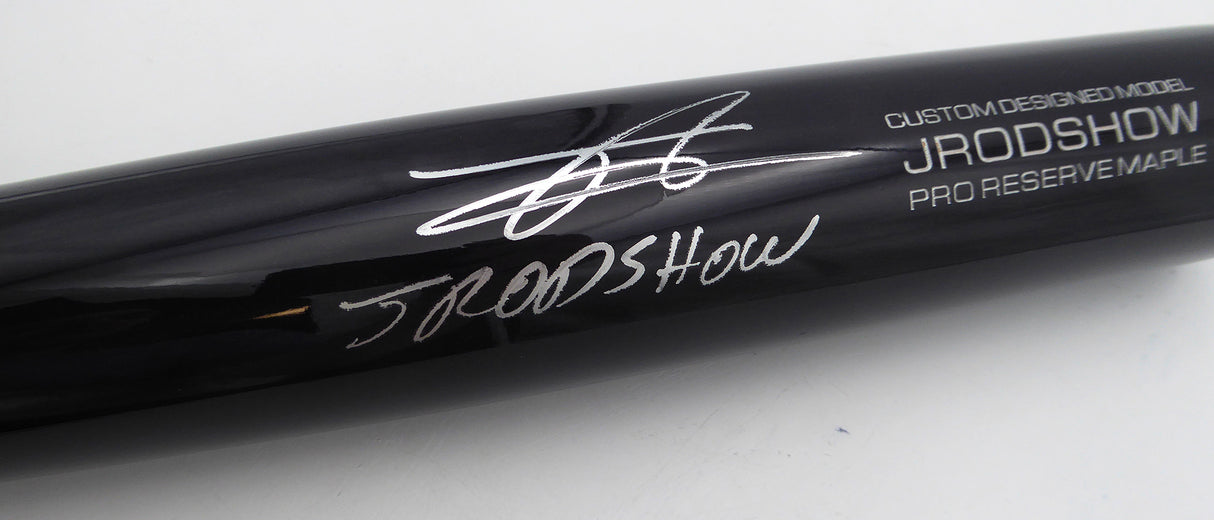 Julio Rodriguez Autographed Victus Bat Seattle Mariners "JROD SHOW" Fanatics Holo #1W836628