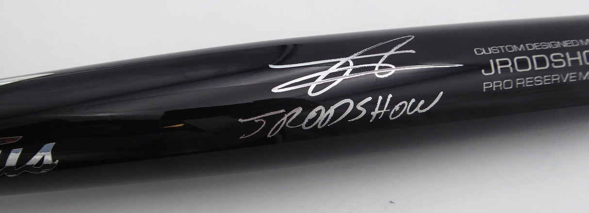 Julio Rodriguez Autographed Victus Bat Seattle Mariners "JROD SHOW" Fanatics Holo #1W836628