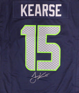 Seattle Seahawks Jermaine Kearse Autographed Blue Nike Jersey MCS Holo #25902