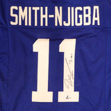 Seattle Seahawks Jaxon Smith-Njigba Autographed Blue Jersey Beckett BAS QR #BL90057